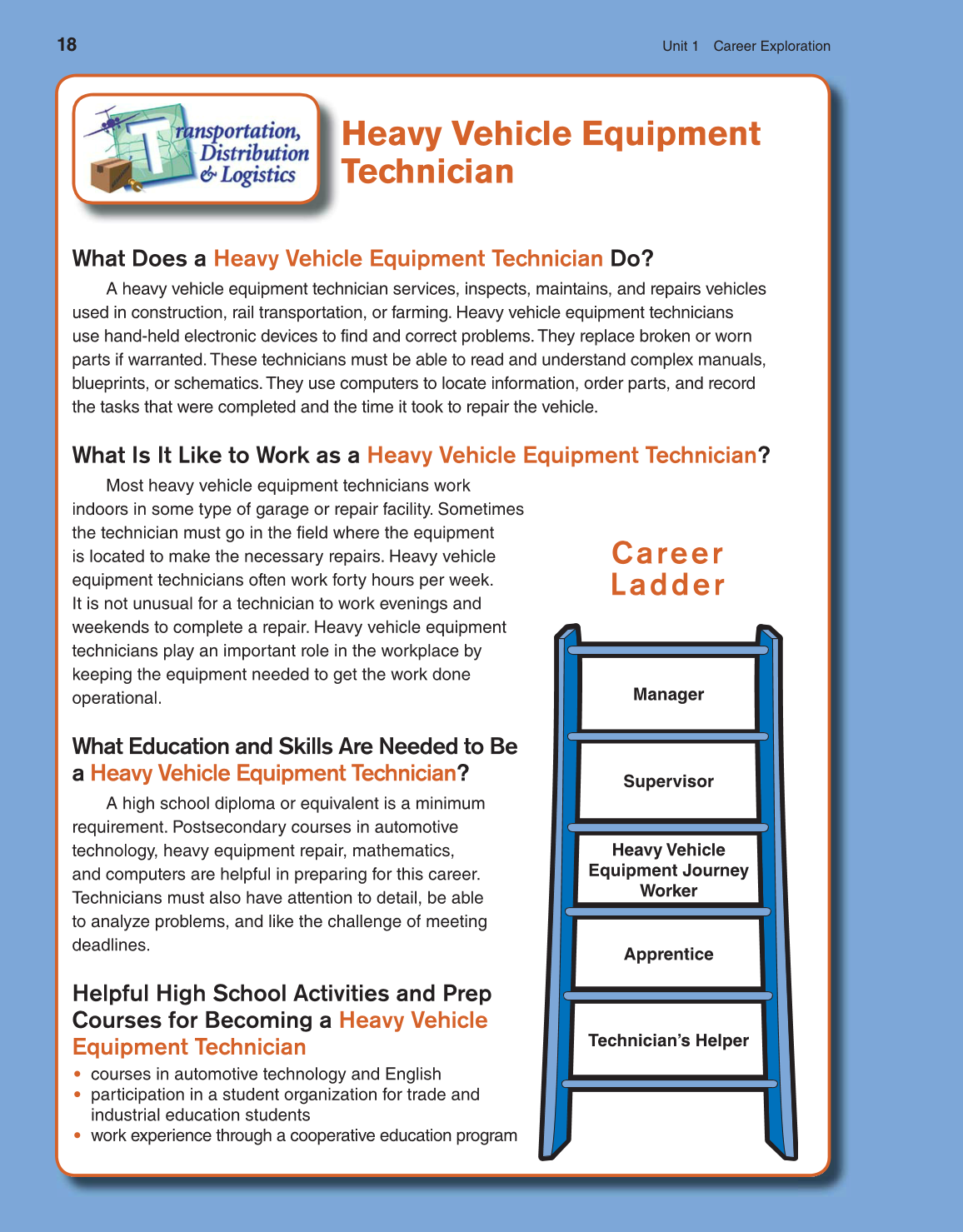 Discovering Careers, 8th Edition page 18