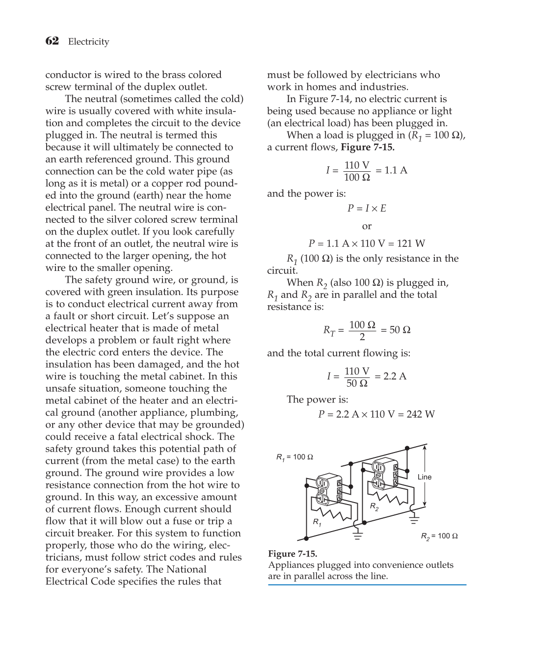 Electricity, 10th Edition page 62