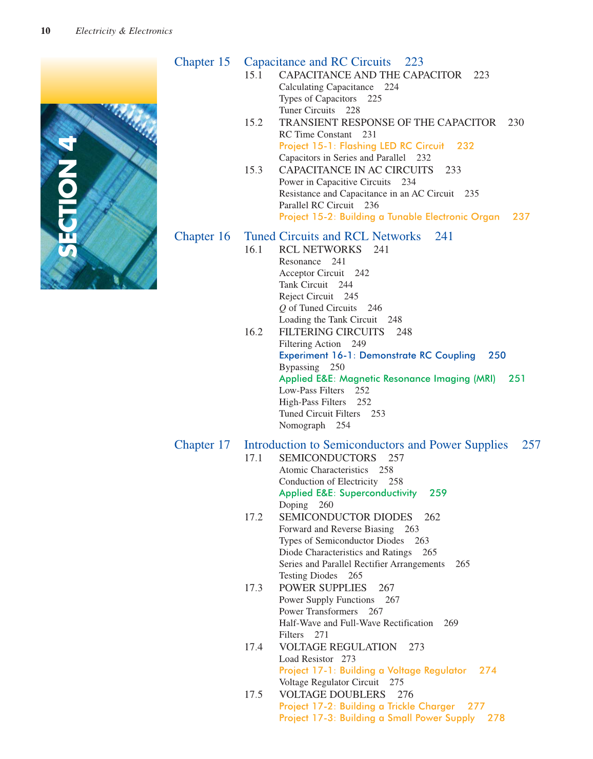 Electricity &amp; Electronics, 10th Edition page 10