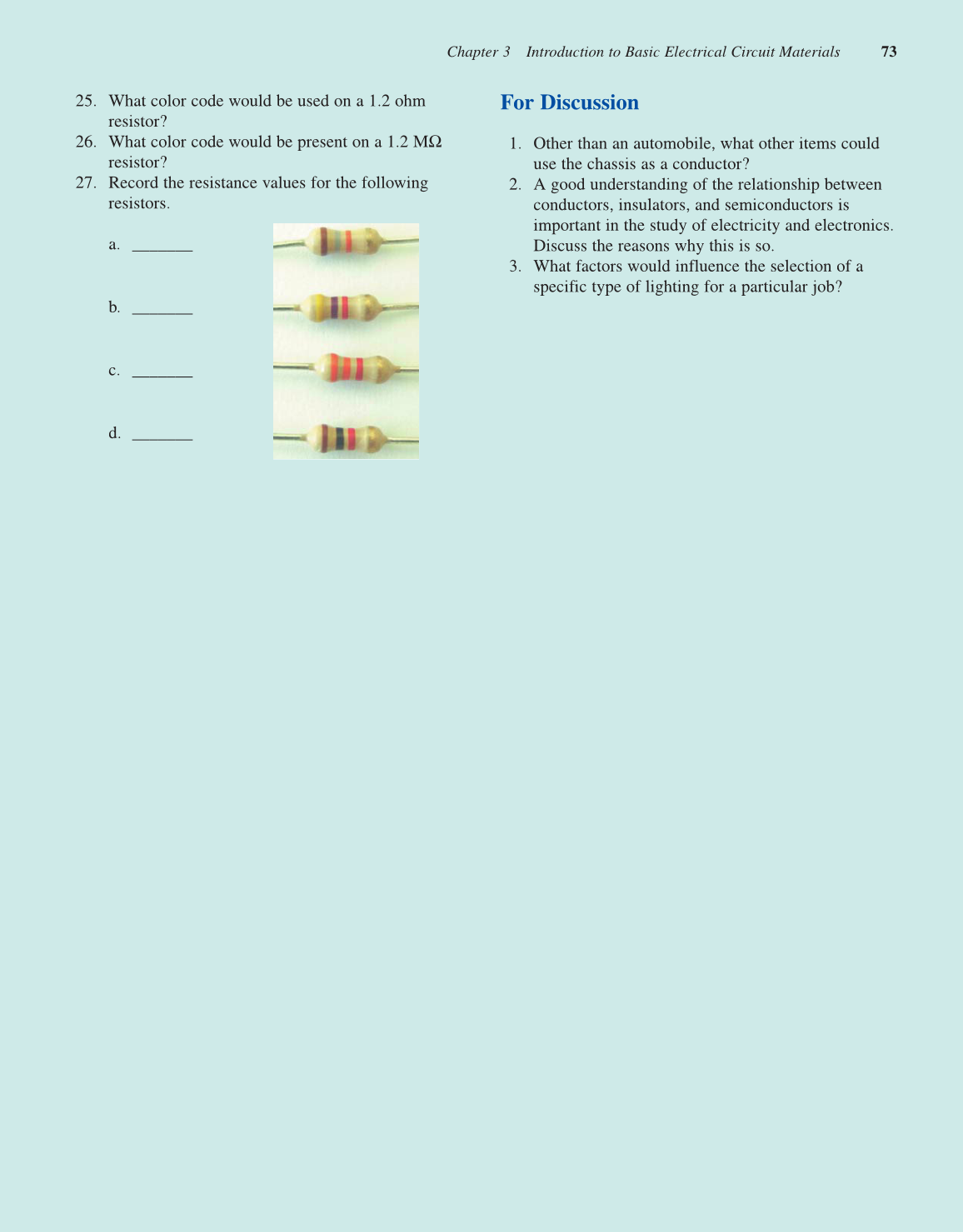 Electricity &amp; Electronics, 10th Edition page 73