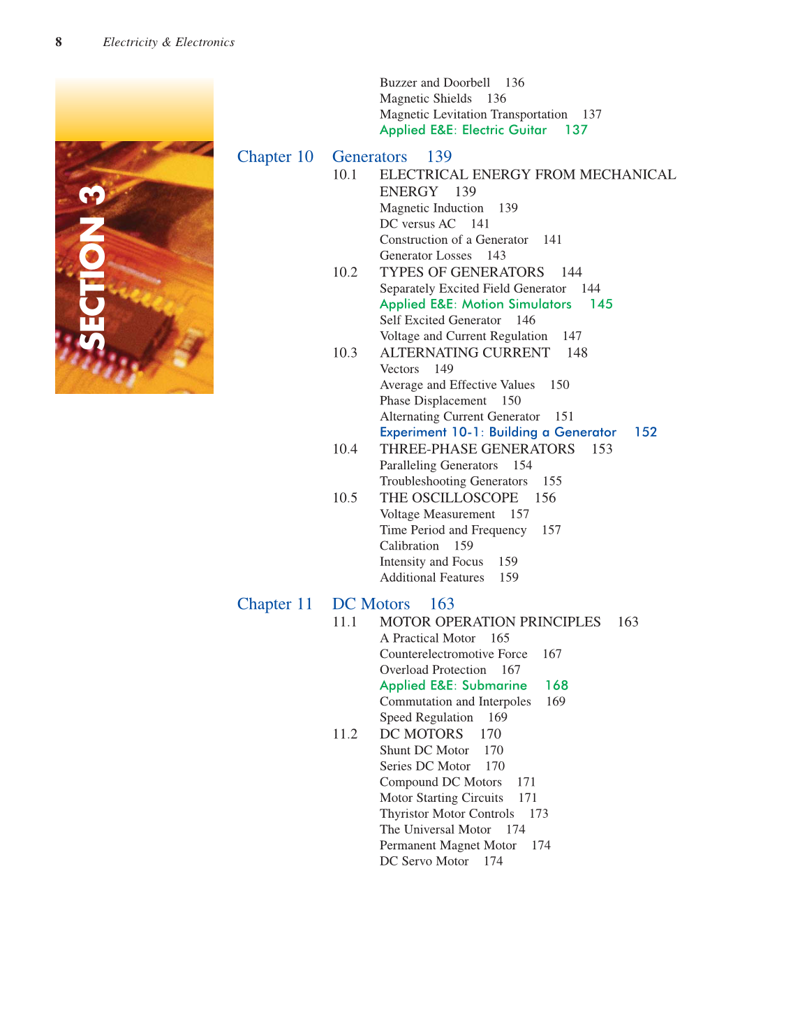 Electricity &amp; Electronics, 10th Edition page 8