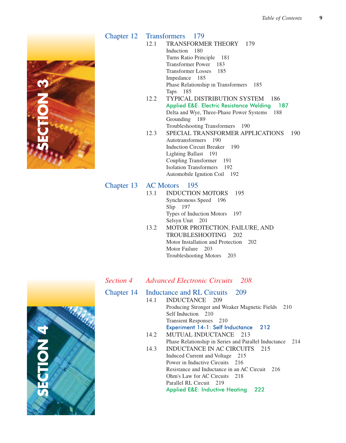 Electricity &amp; Electronics, 10th Edition page 9