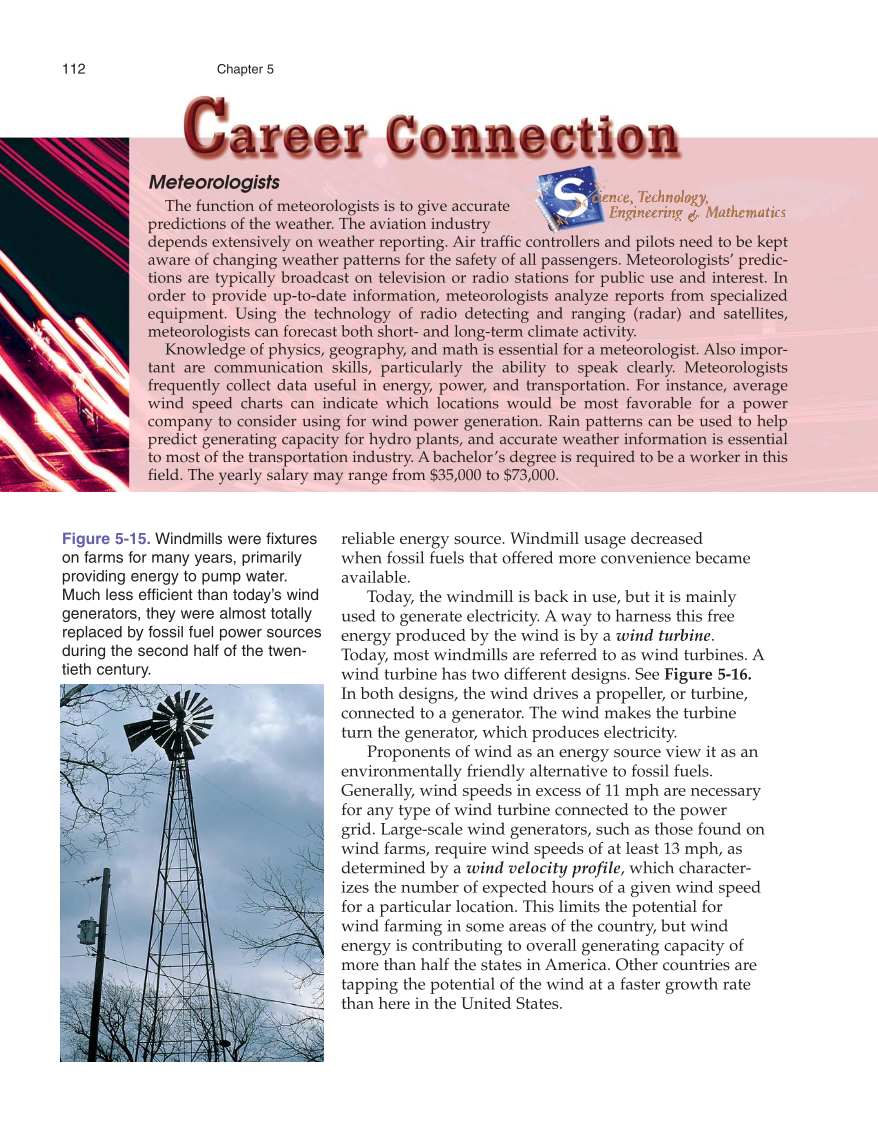 Energy, Power, and Transportation Technology, 2nd Edition page 112