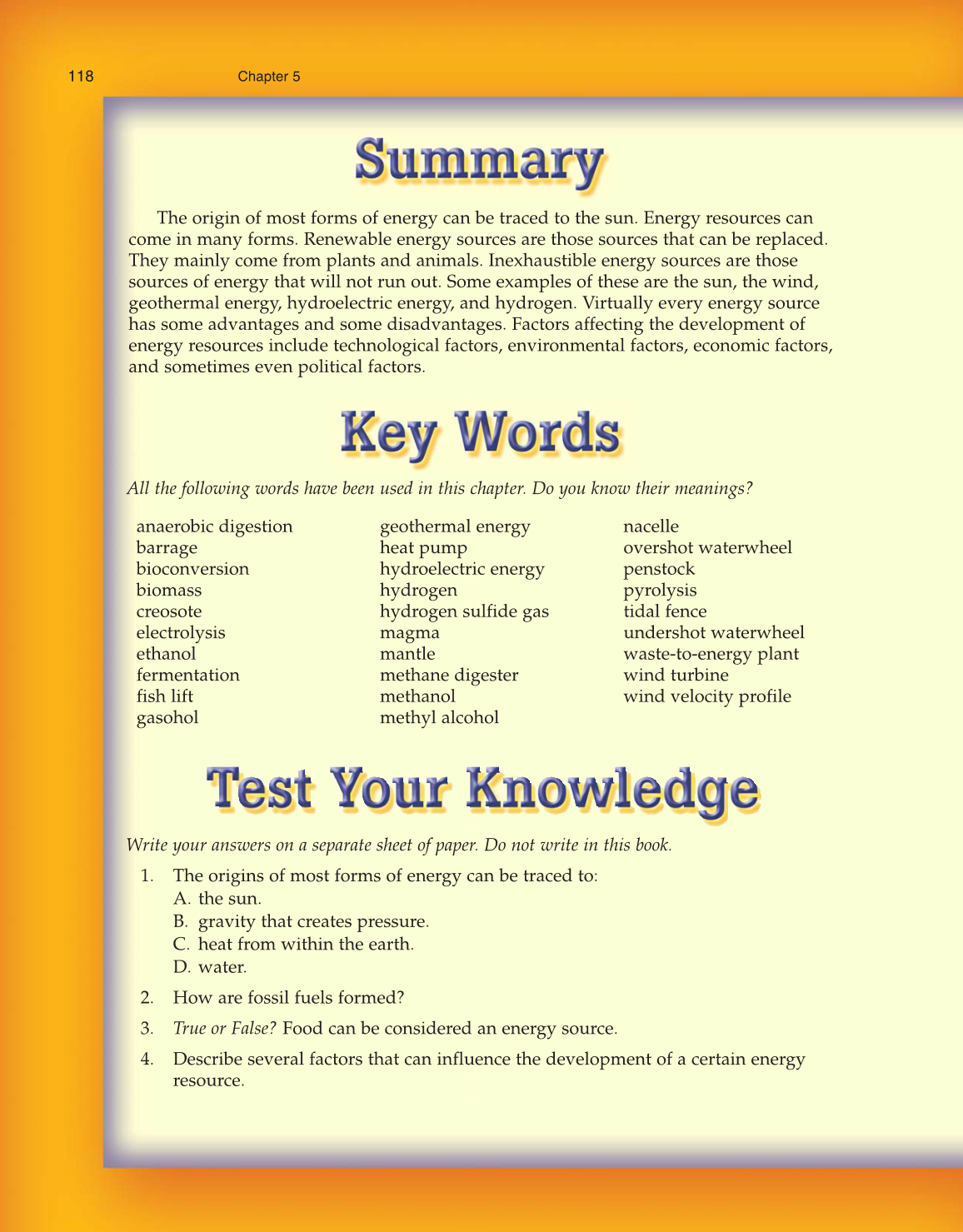 Energy, Power, and Transportation Technology, 2nd Edition page 118