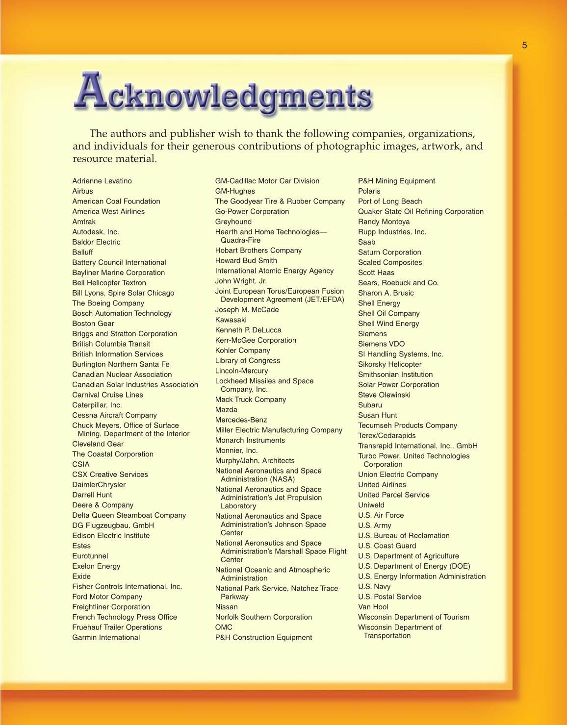 Energy, Power, and Transportation Technology, 2nd Edition page 5