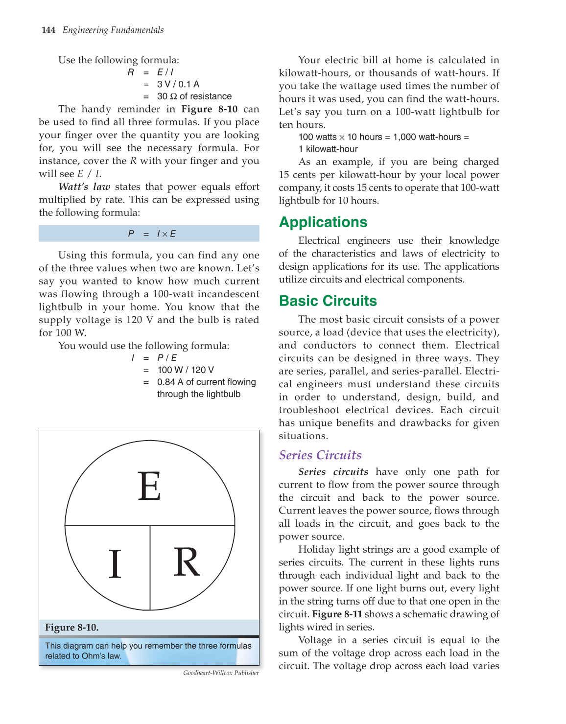 Engineering Fundamentals, 1st Edition page 144