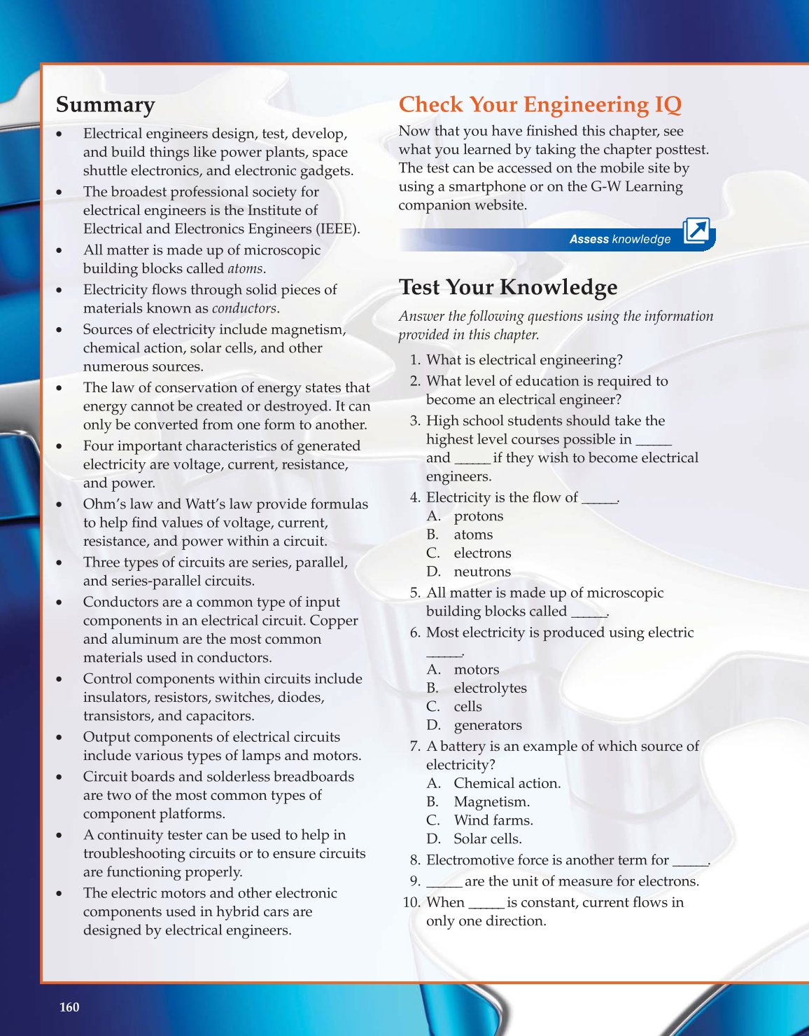 Engineering Fundamentals, 1st Edition page 160