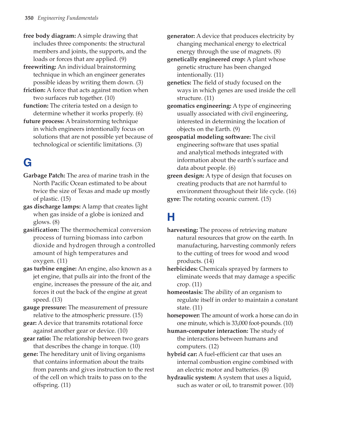 Engineering Fundamentals, 1st Edition page 350
