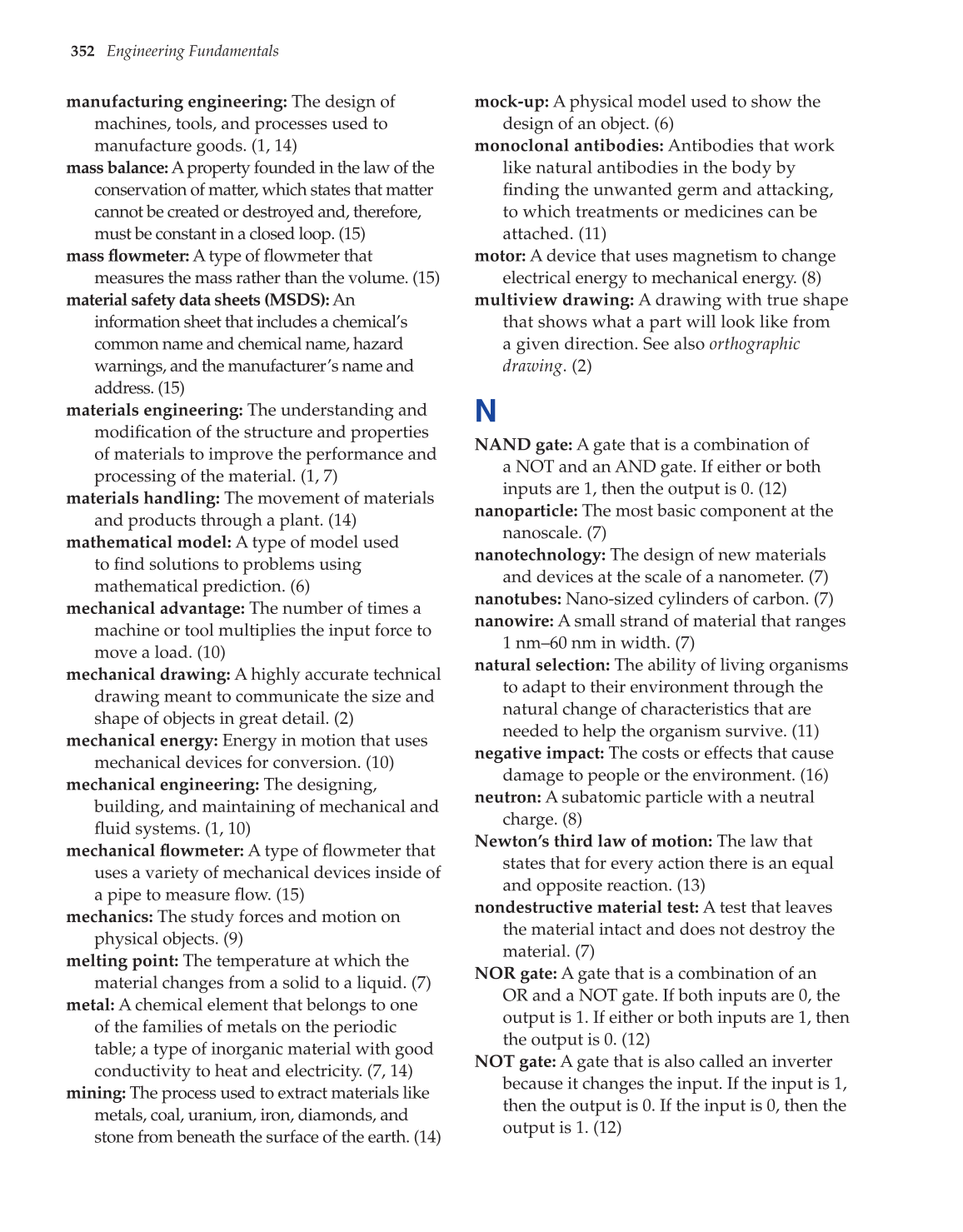 Engineering Fundamentals, 1st Edition page 352