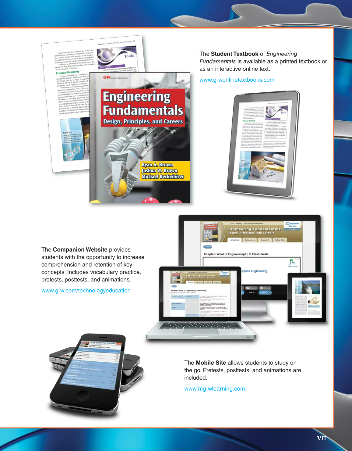 Engineering Fundamentals, 1st Edition page VII