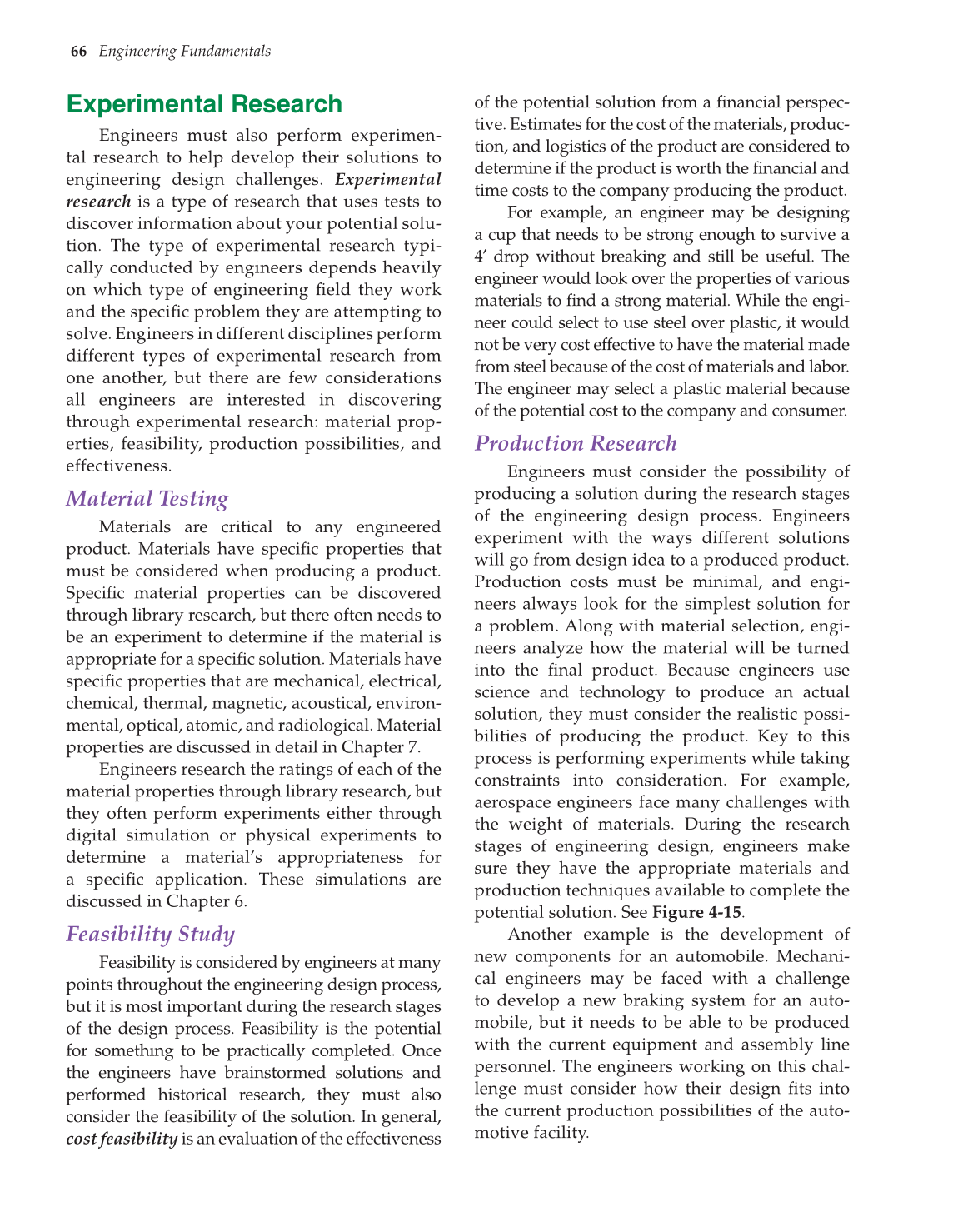Engineering Fundamentals, 1st Edition page 66