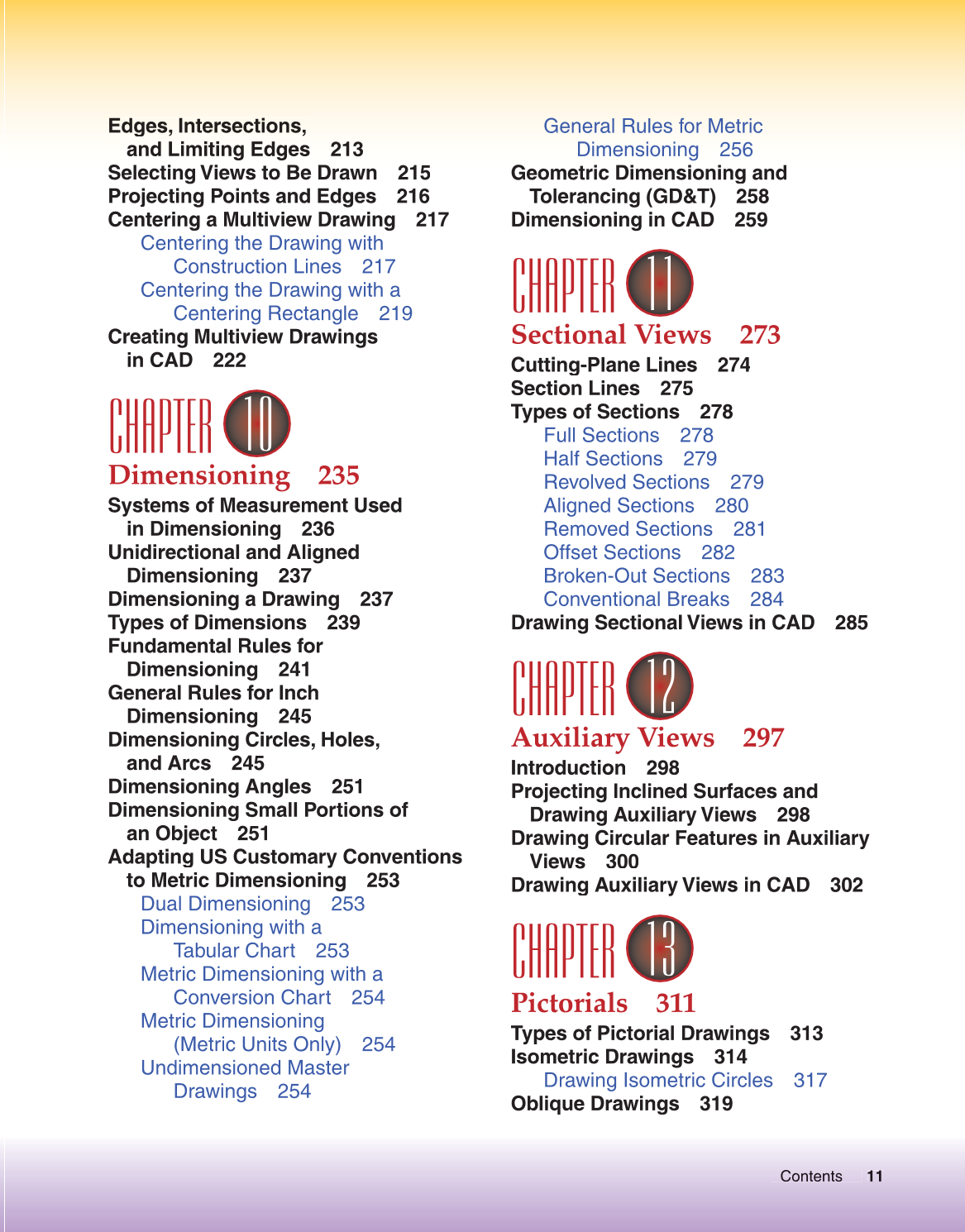 Exploring Drafting, 11th Edition page 11