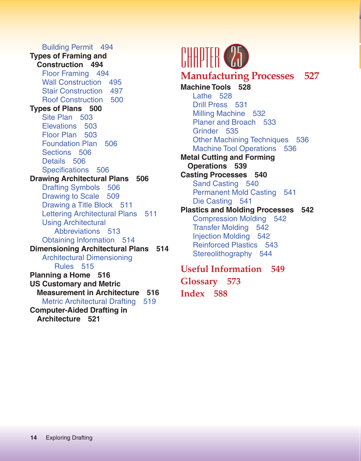 Exploring Drafting, 11th Edition page 14