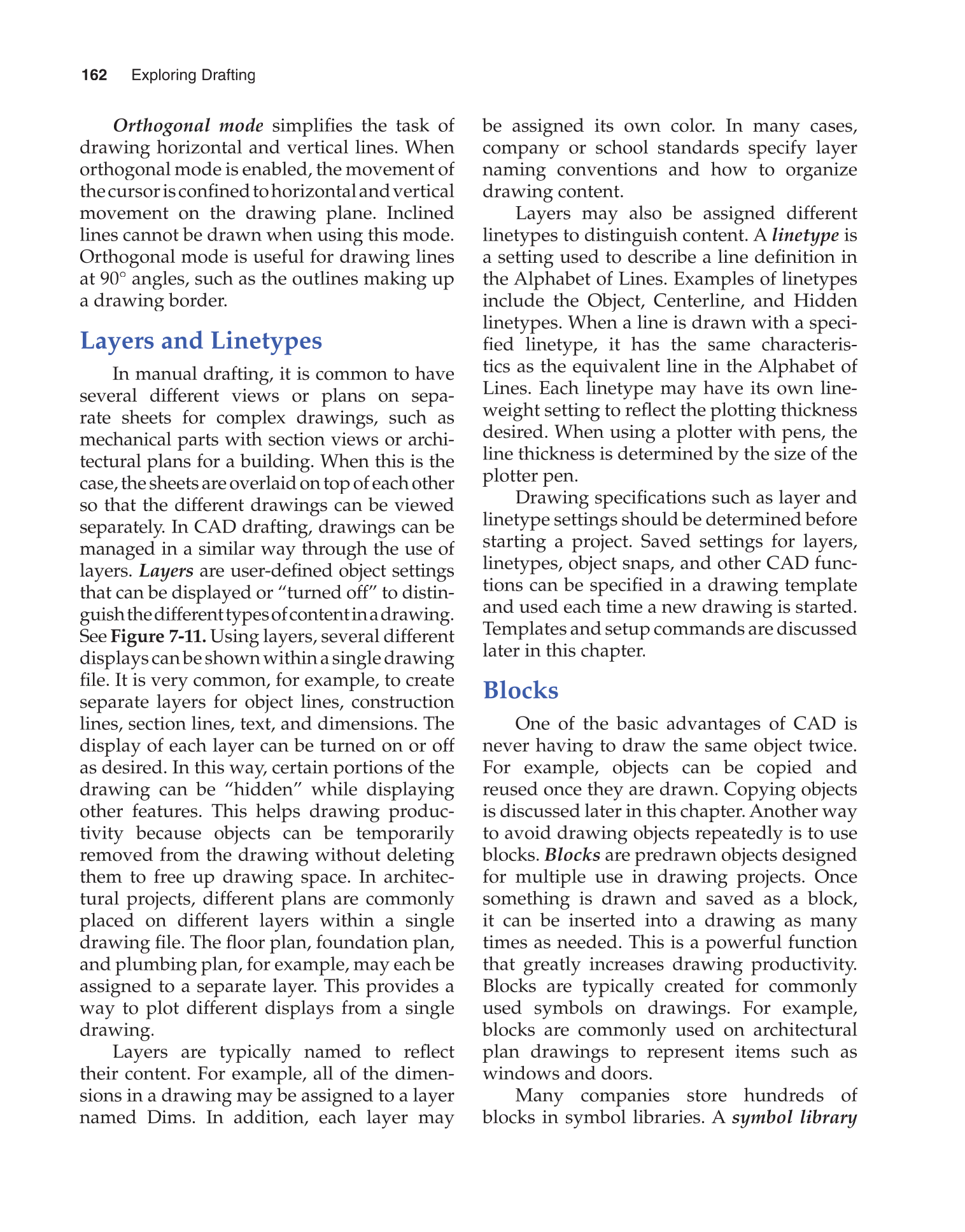 Exploring Drafting, 11th Edition page 162