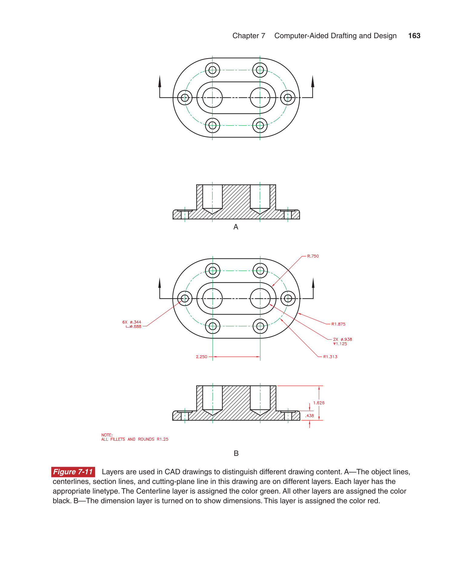 Exploring Drafting, 11th Edition page 163