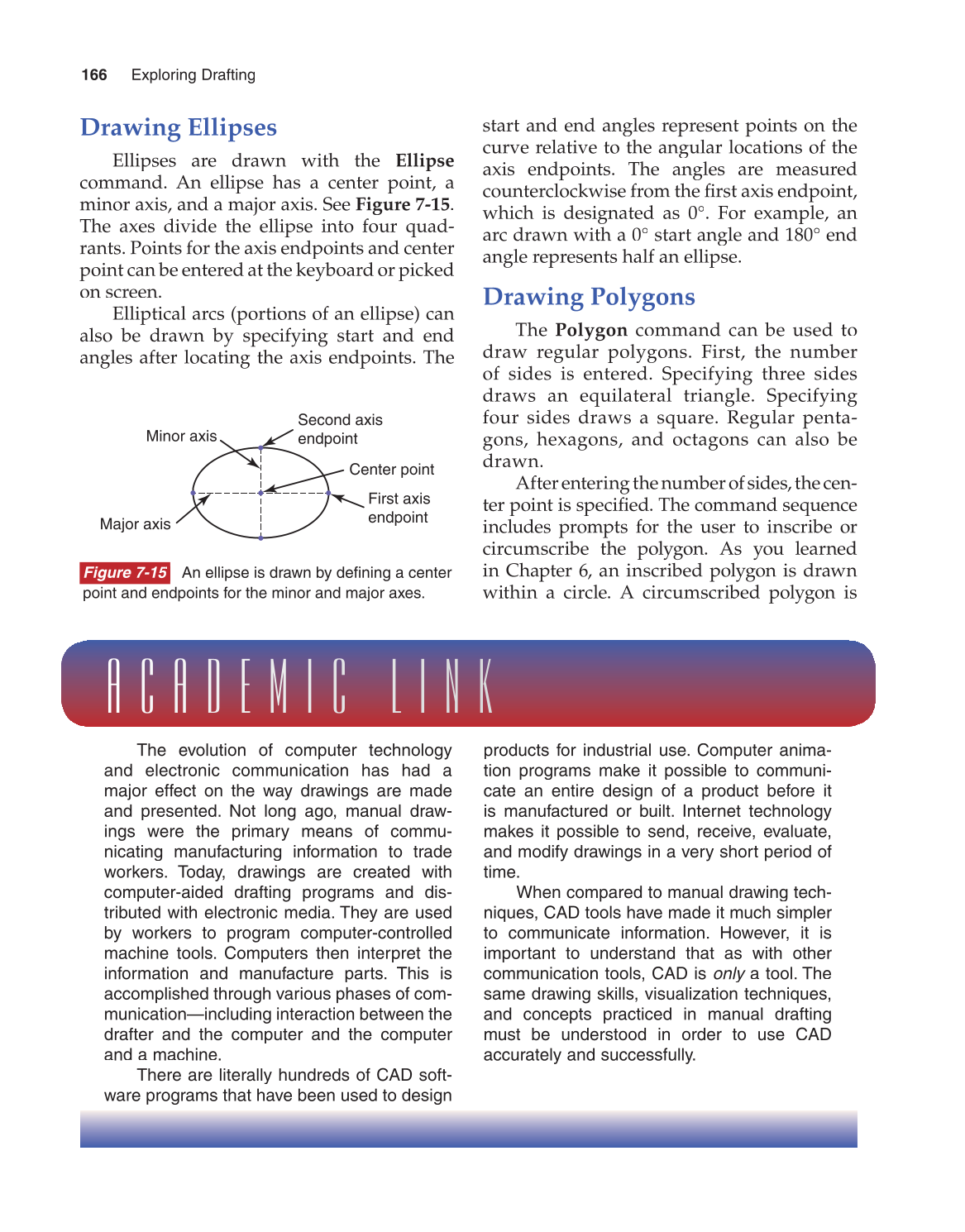 Exploring Drafting, 11th Edition page 166
