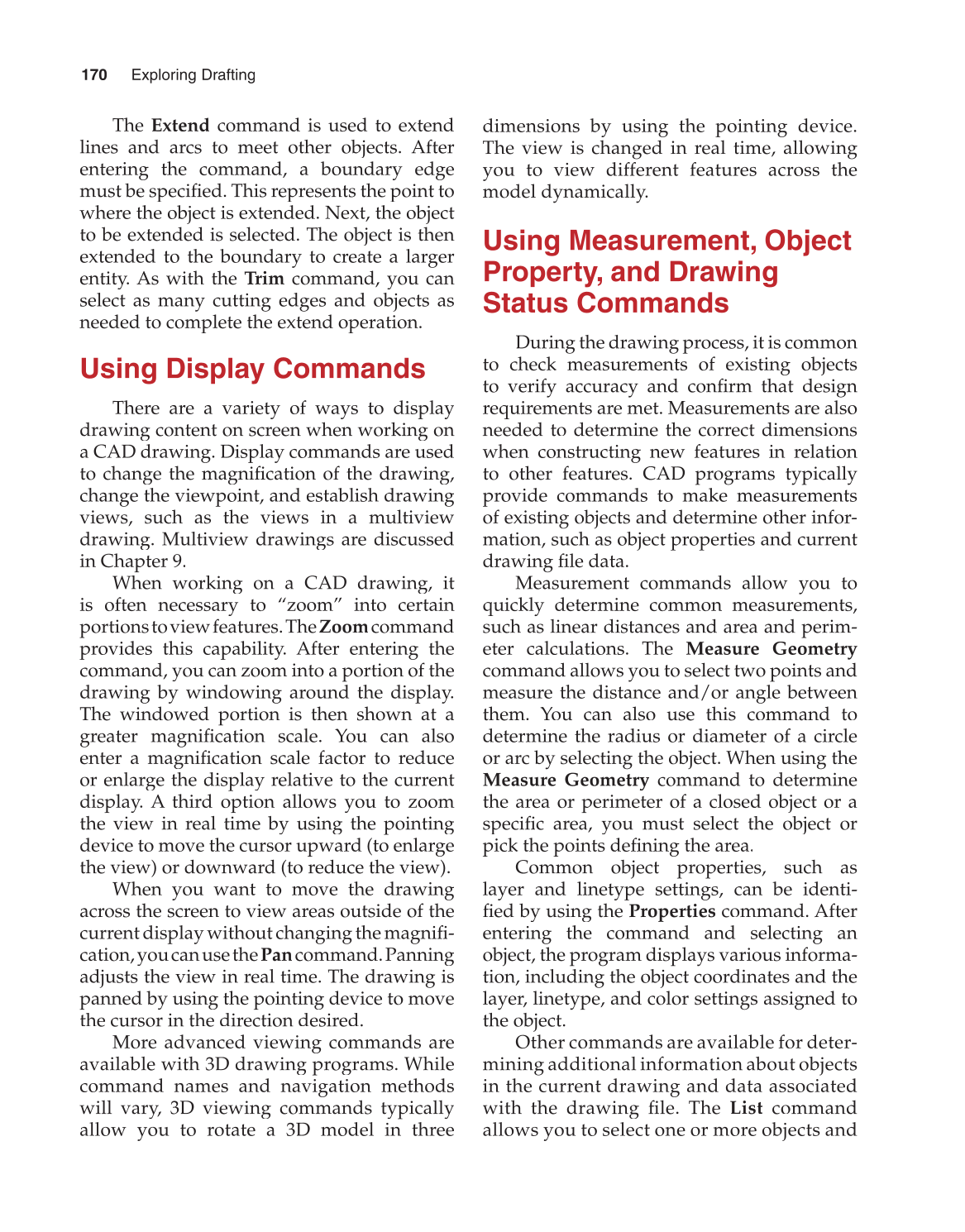 Exploring Drafting, 11th Edition page 170