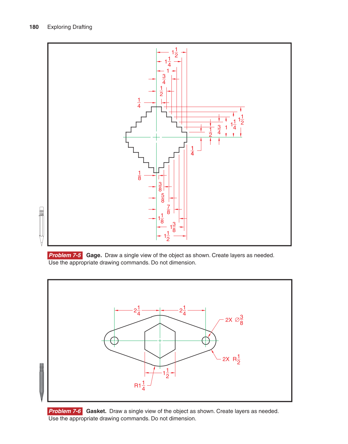 Exploring Drafting, 11th Edition page 180
