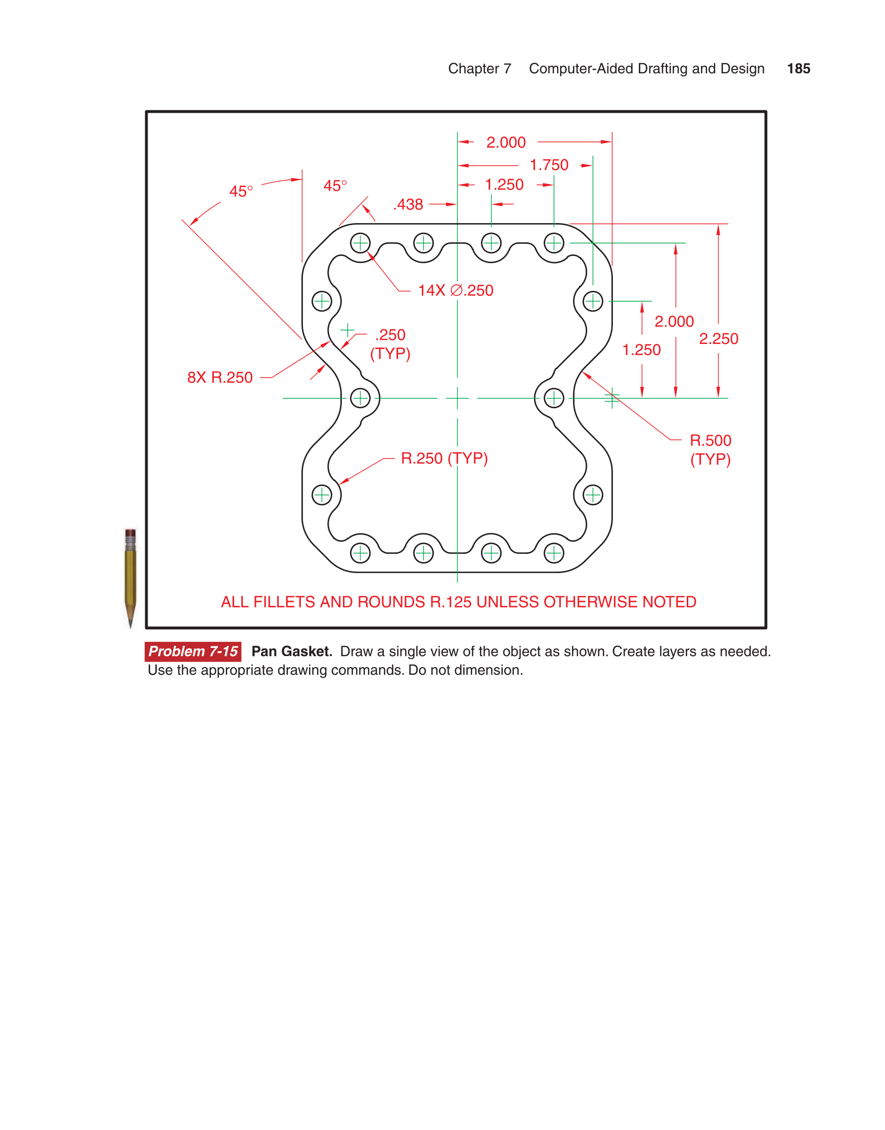 Exploring Drafting, 11th Edition page 185