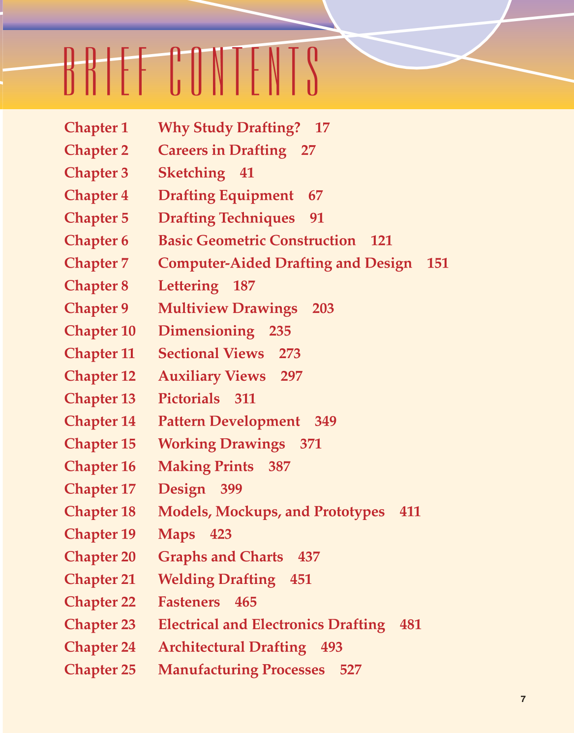 Exploring Drafting, 11th Edition page 7