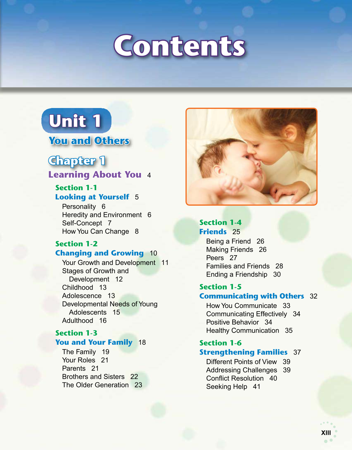 Exploring Life and Career, 6th Edition page XIII