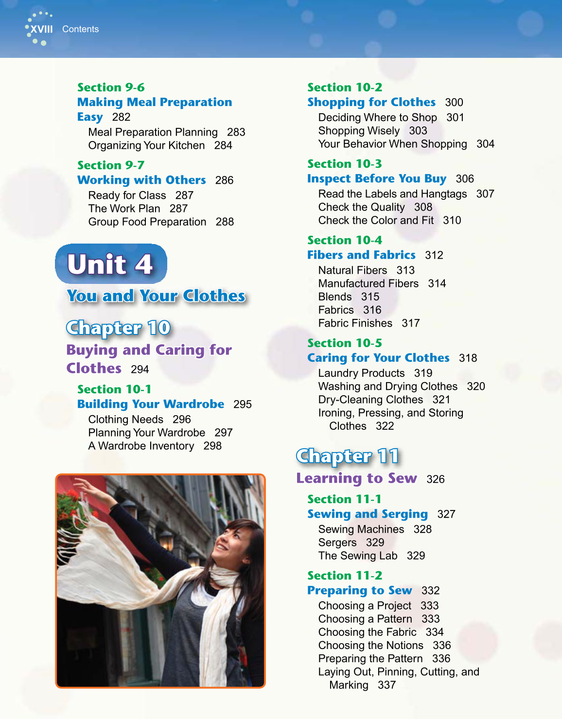 Exploring Life and Career, 6th Edition page XVIII