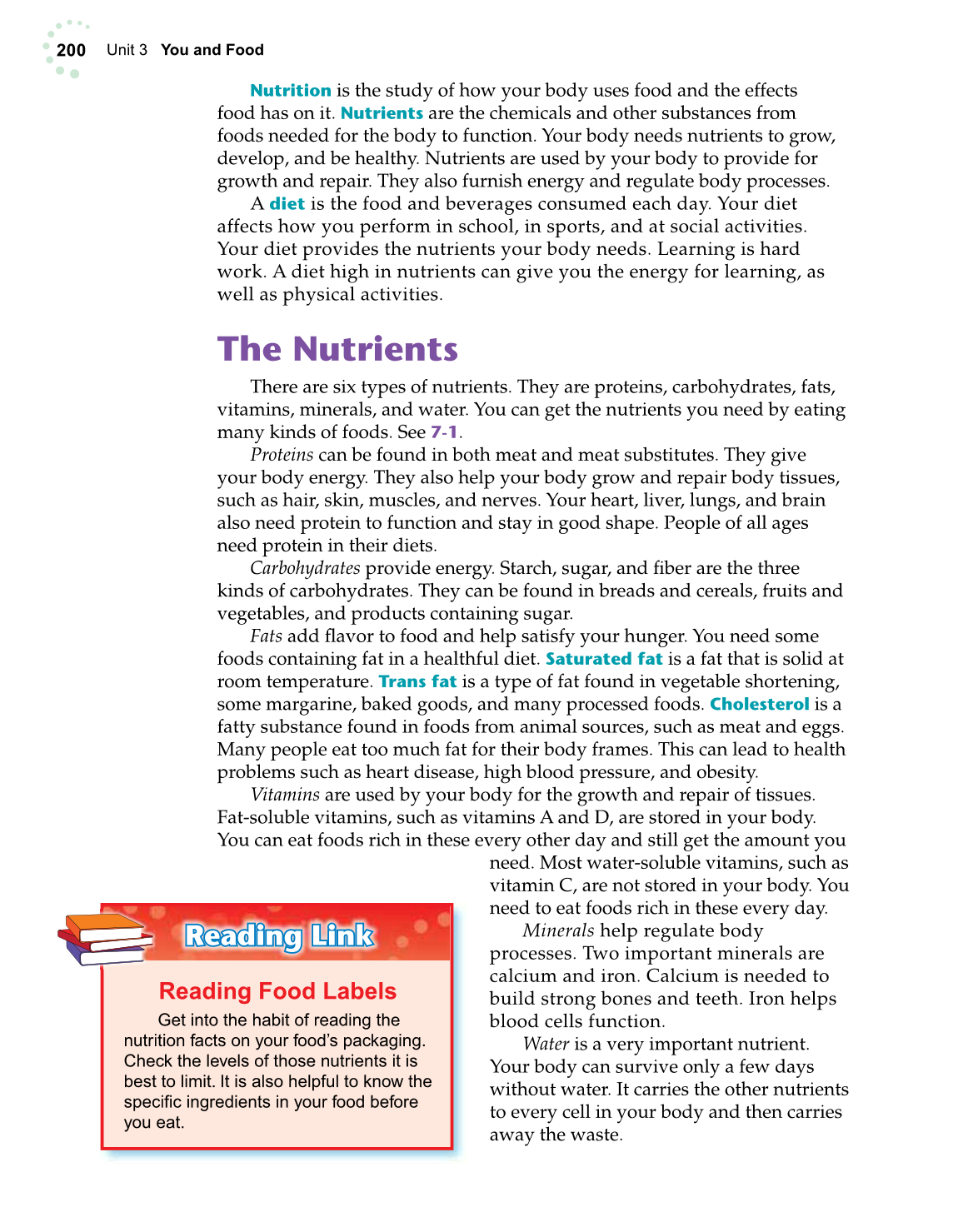 Exploring Life and Career, 6th Edition page 200