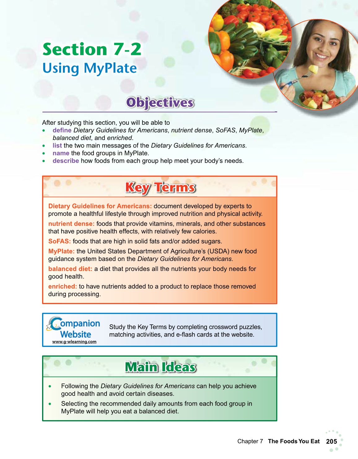 Exploring Life and Career, 6th Edition page 205
