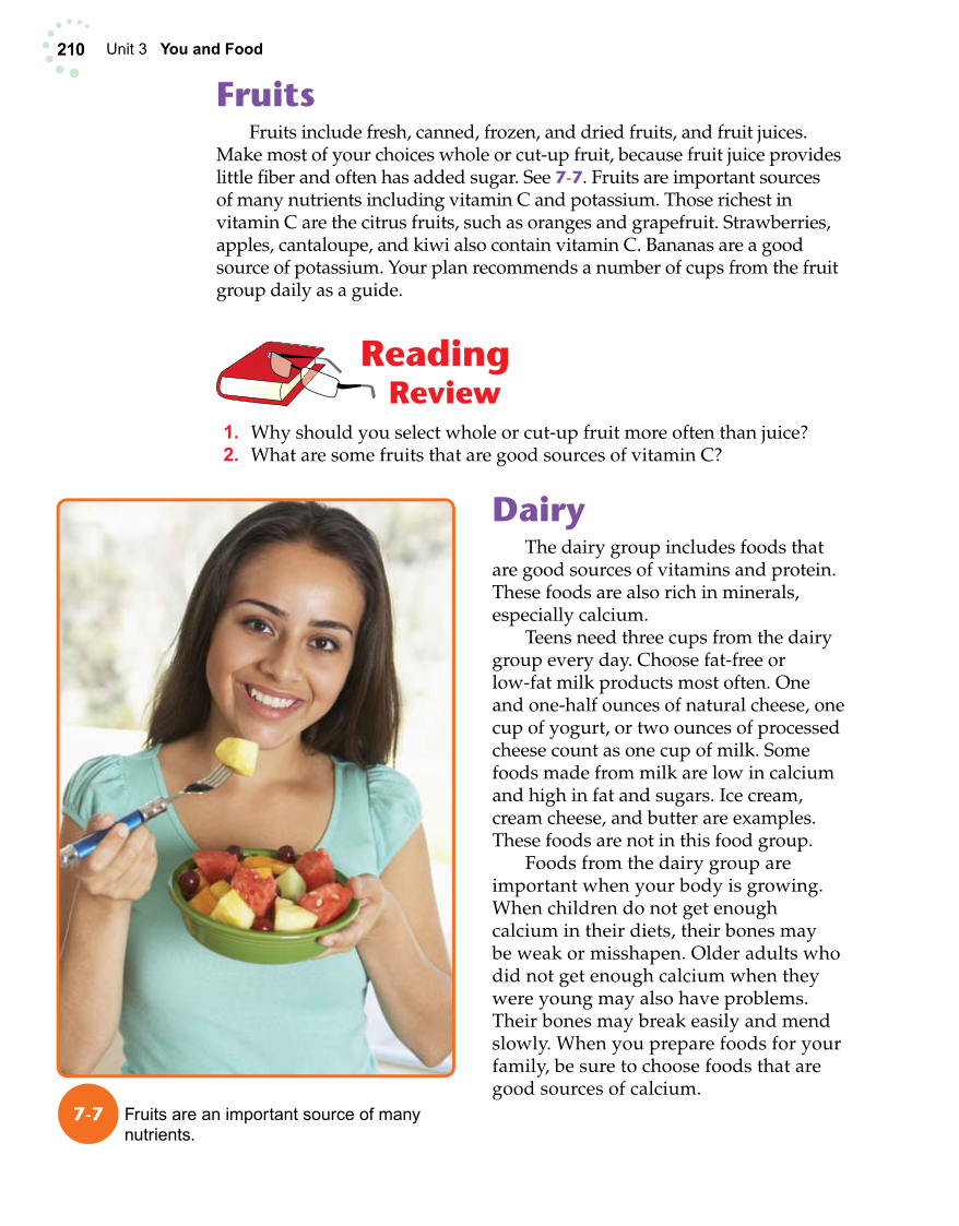 Exploring Life and Career, 6th Edition page 210
