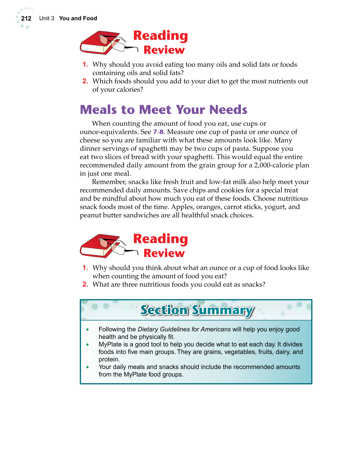 Exploring Life and Career, 6th Edition page 212