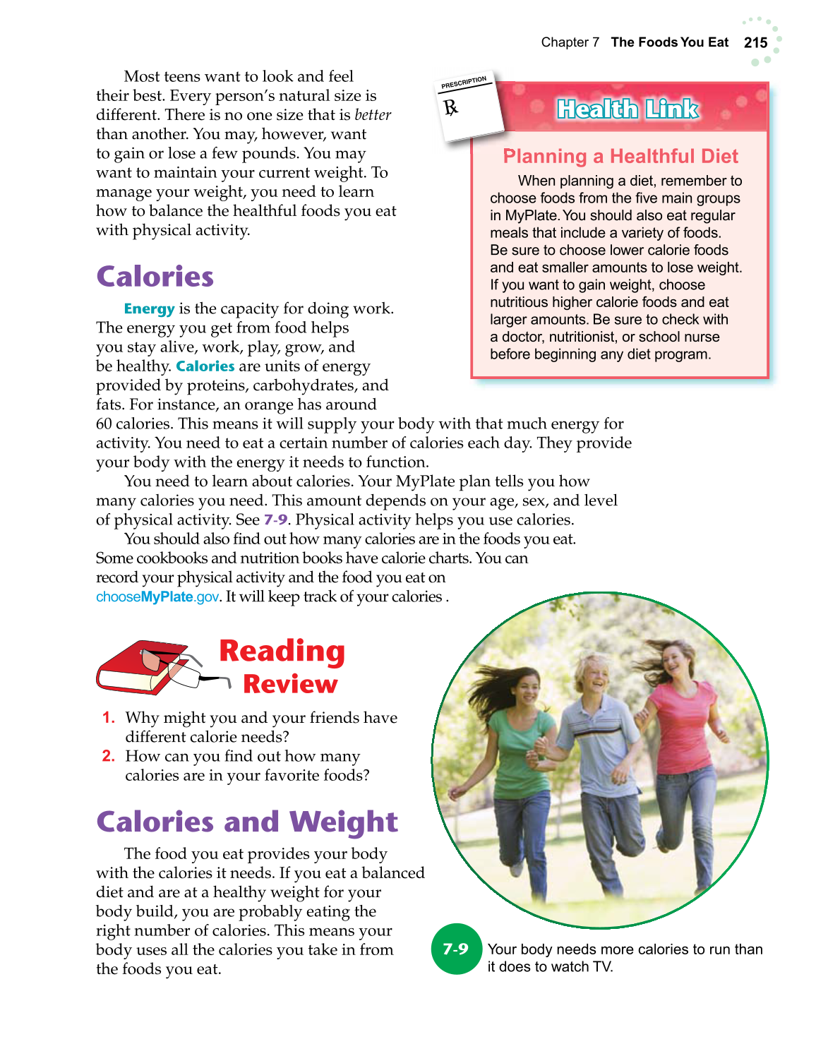 Exploring Life and Career, 6th Edition page 215