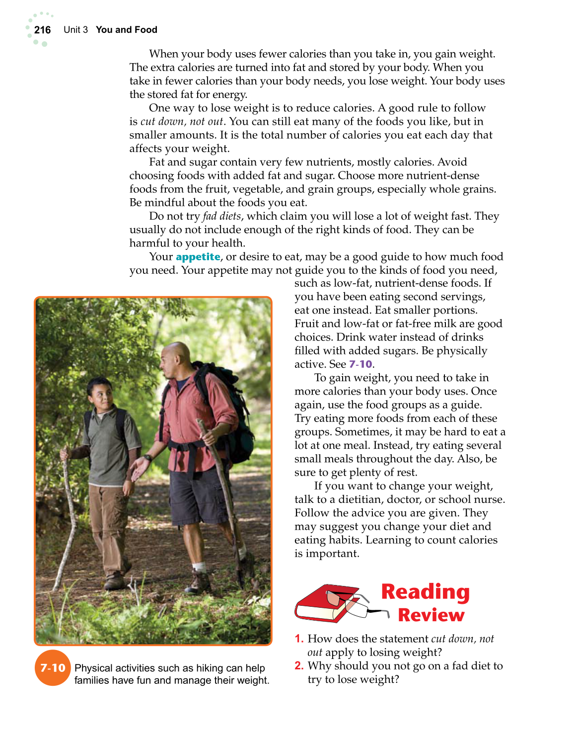 Exploring Life and Career, 6th Edition page 216