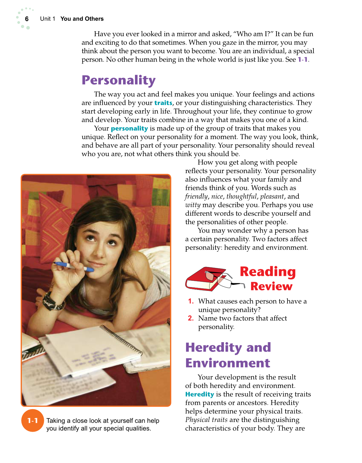 Exploring Life and Career, 6th Edition page 6