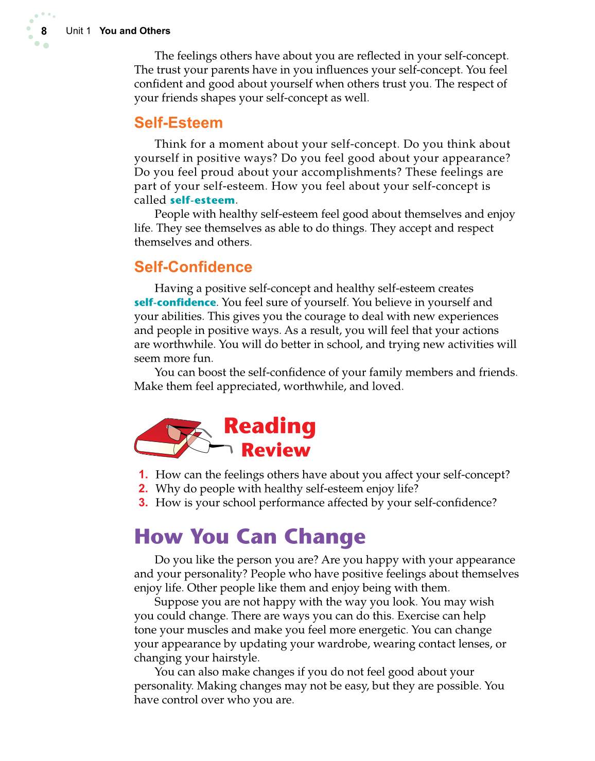 Exploring Life and Career, 6th Edition page 8