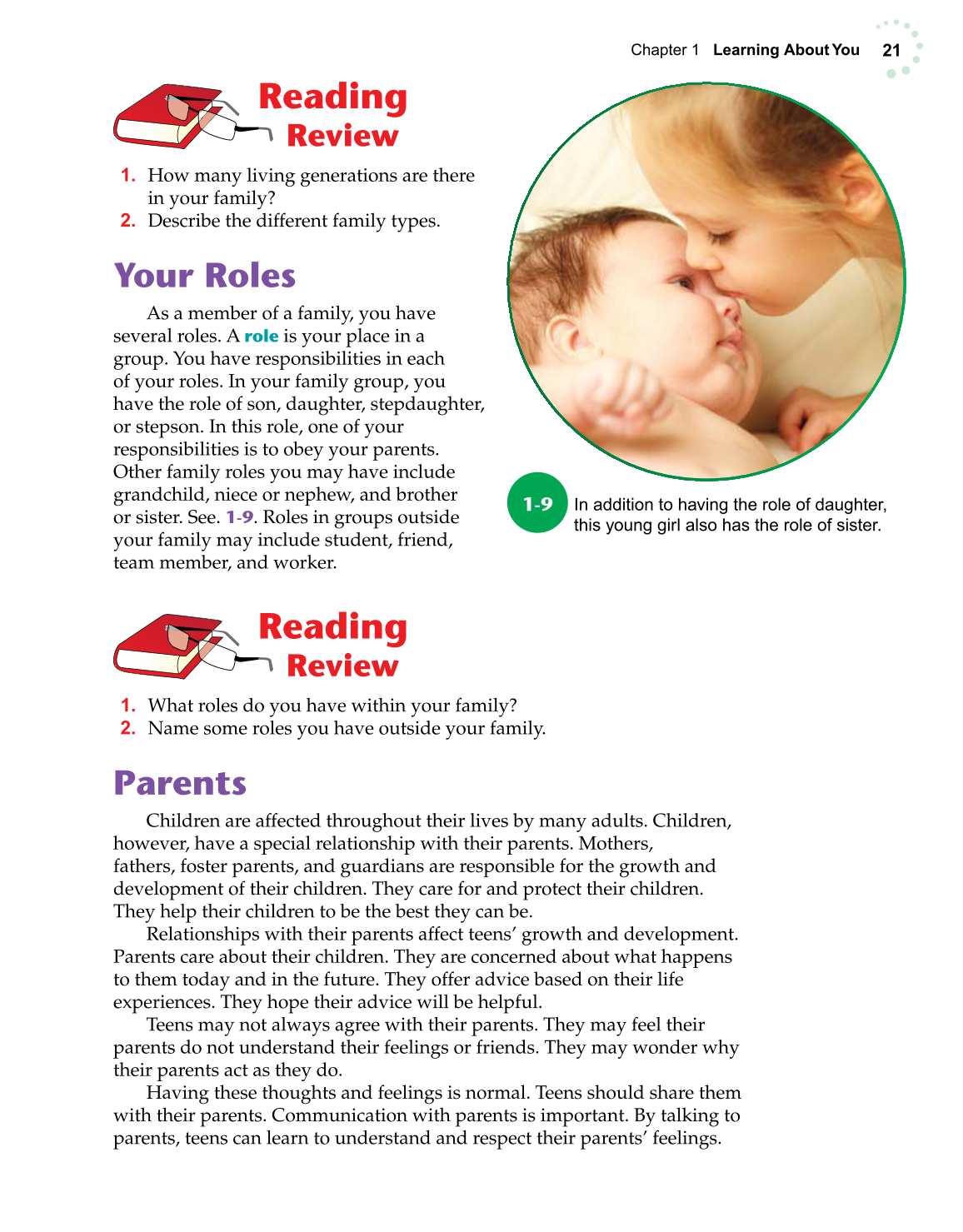 Exploring Life and Career, 6th Edition page 21