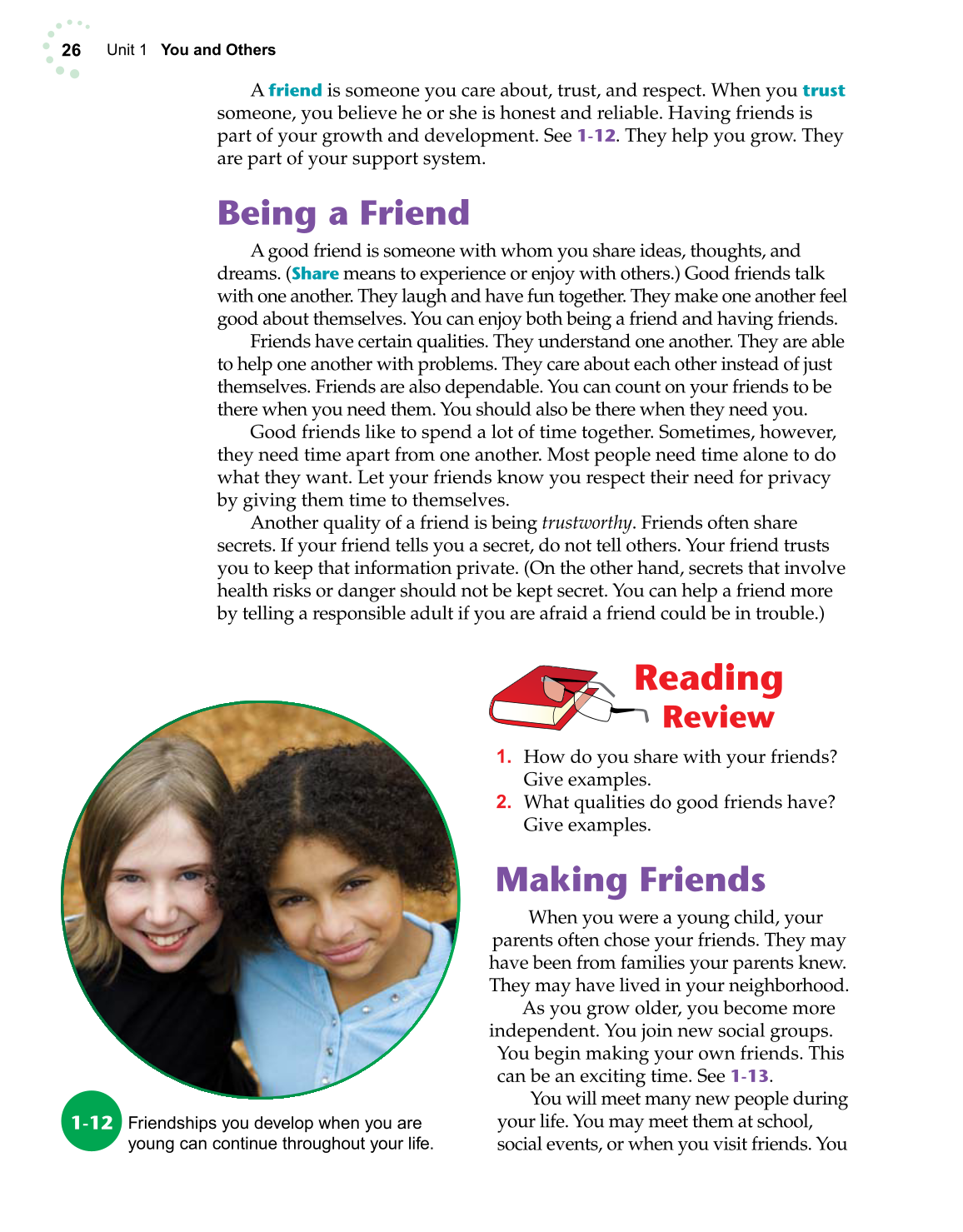 Exploring Life and Career, 6th Edition page 26