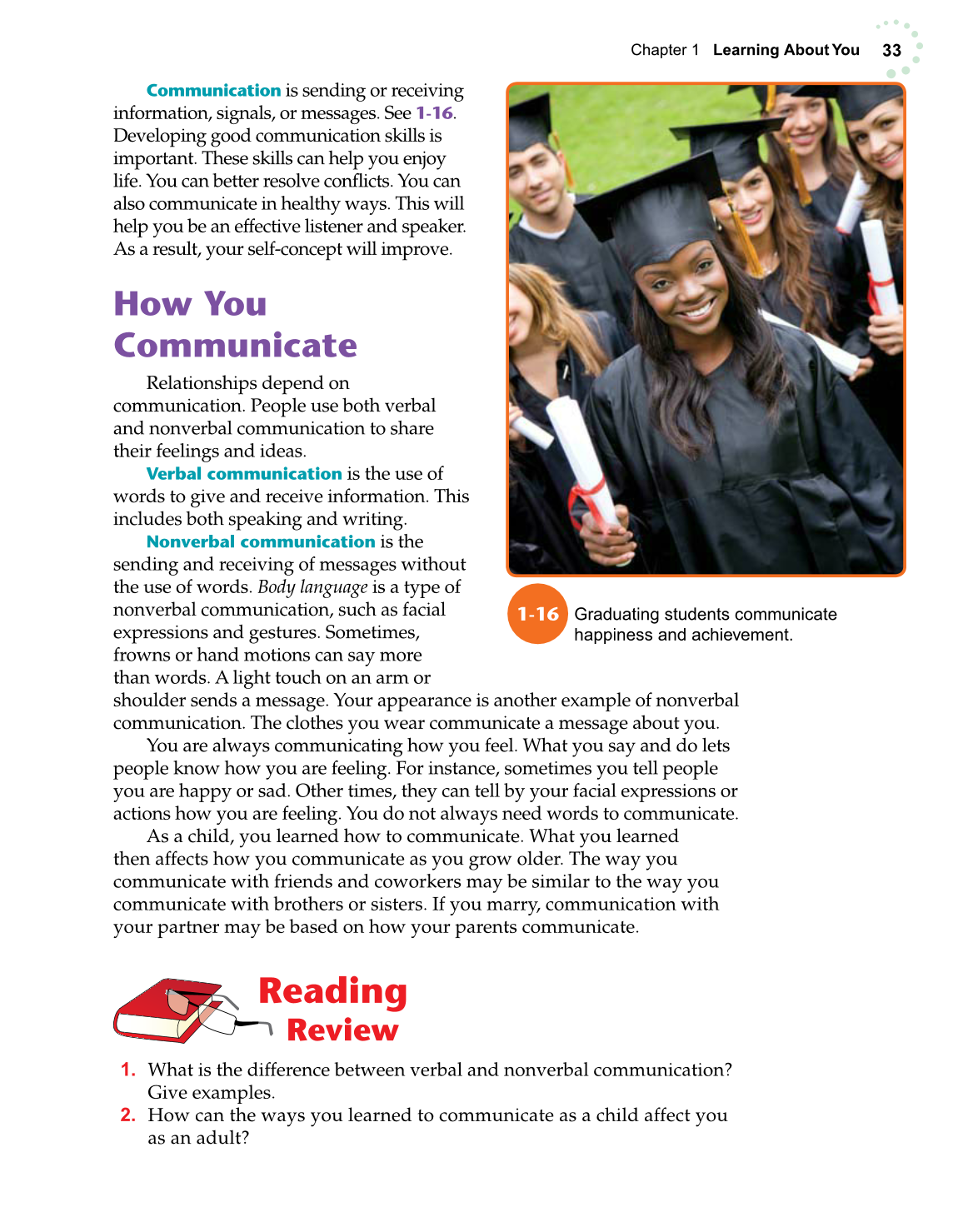 Exploring Life and Career, 6th Edition page 33