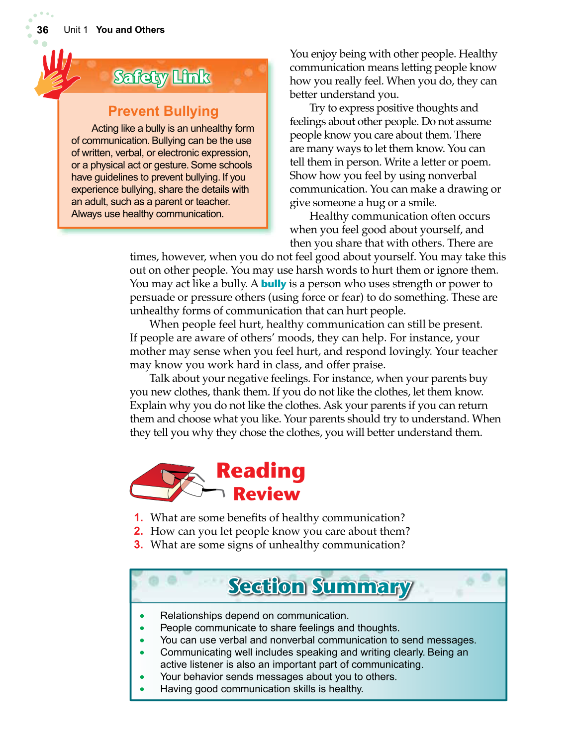 Exploring Life and Career, 6th Edition page 36