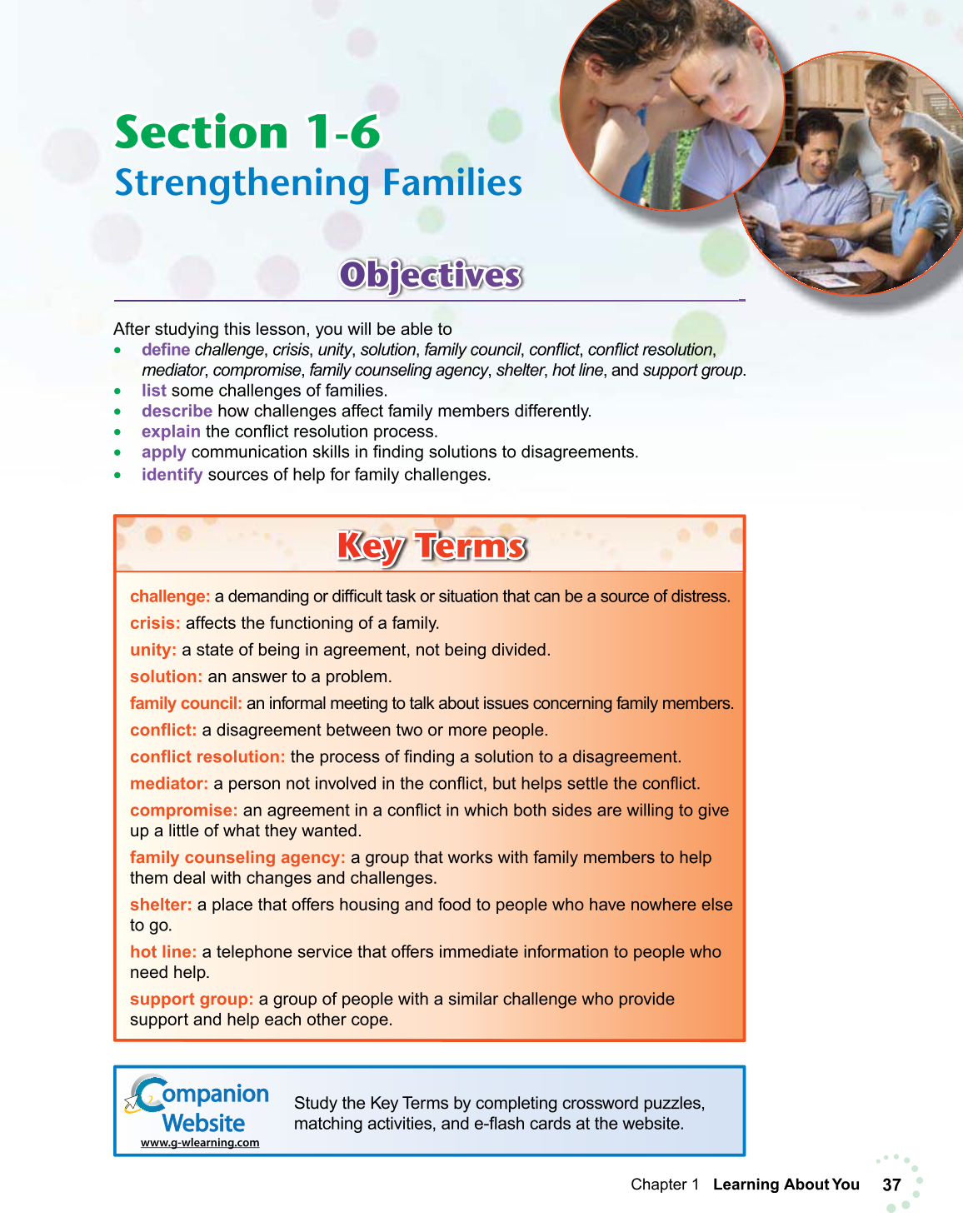 Exploring Life and Career, 6th Edition page 37