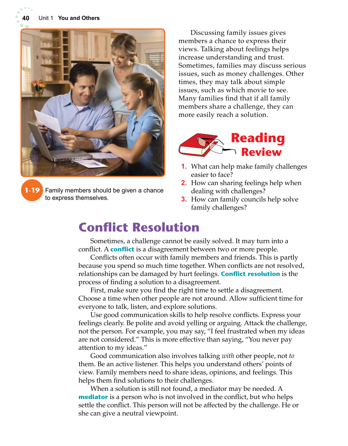 Exploring Life and Career, 6th Edition page 40