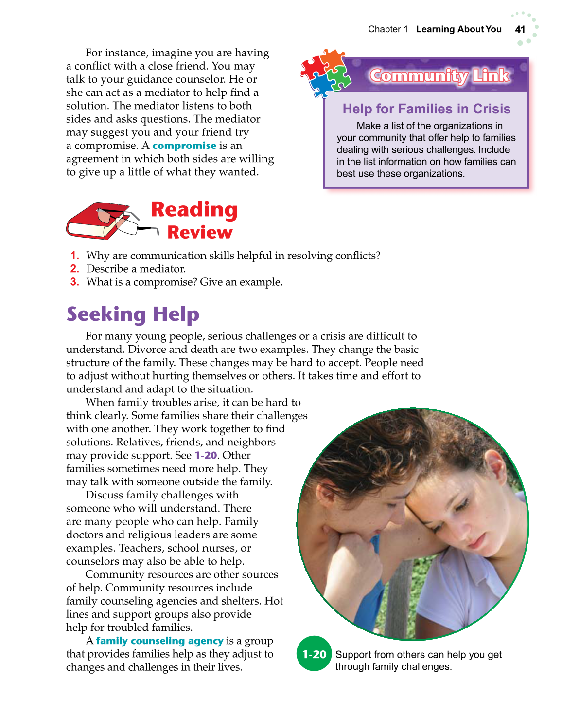 Exploring Life and Career, 6th Edition page 41