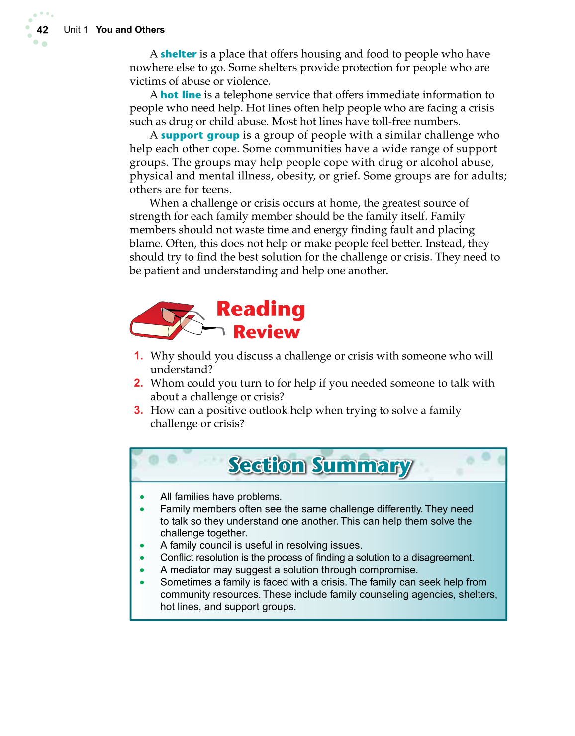 Exploring Life and Career, 6th Edition page 42