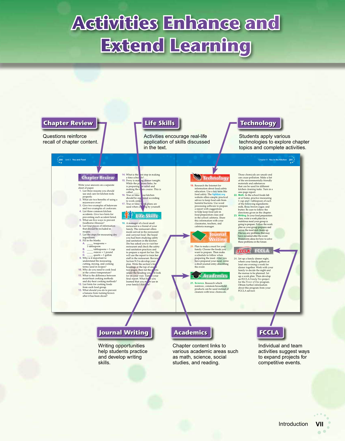 Exploring Life and Career, 6th Edition page VII