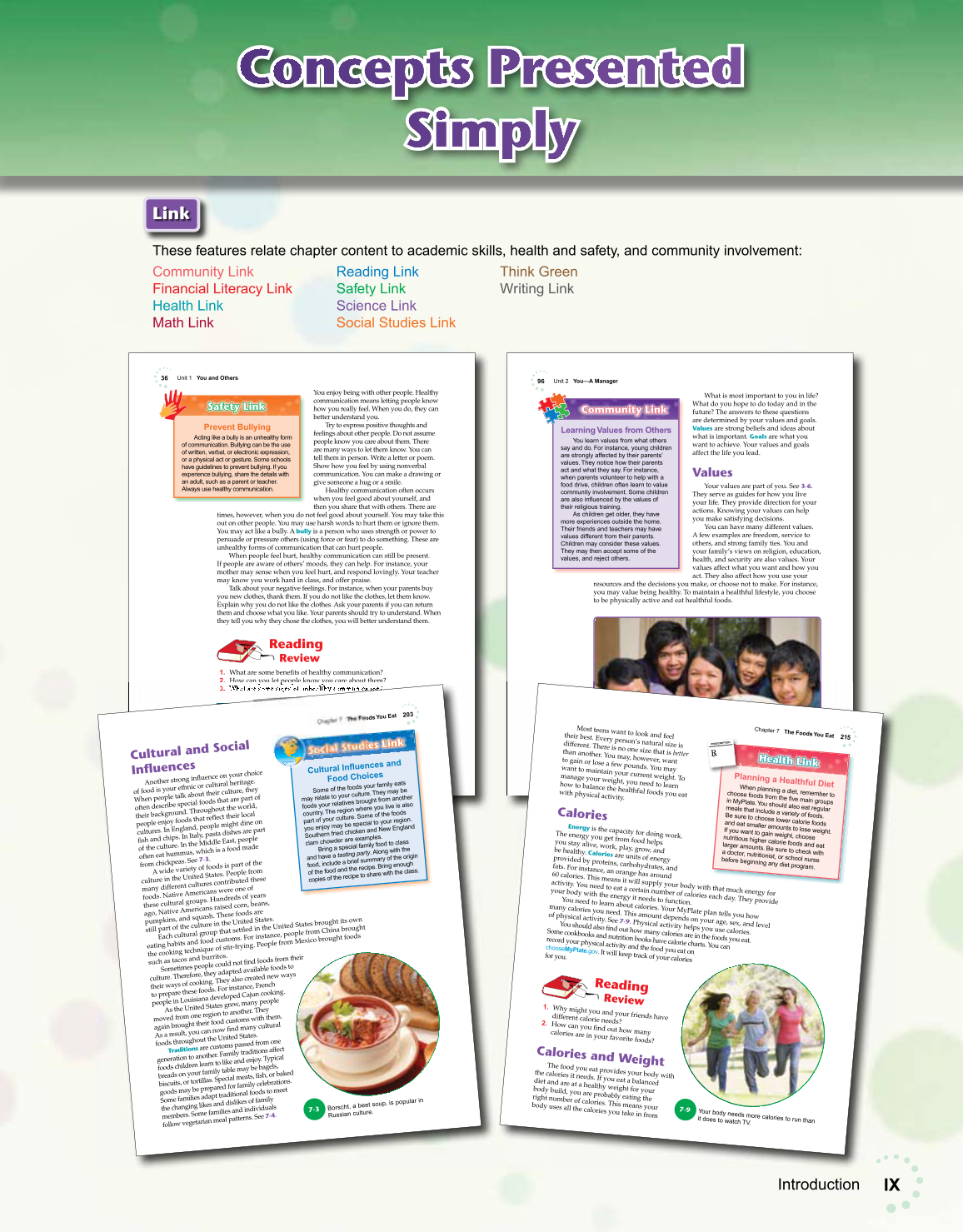 Exploring Life and Career, 6th Edition page IX