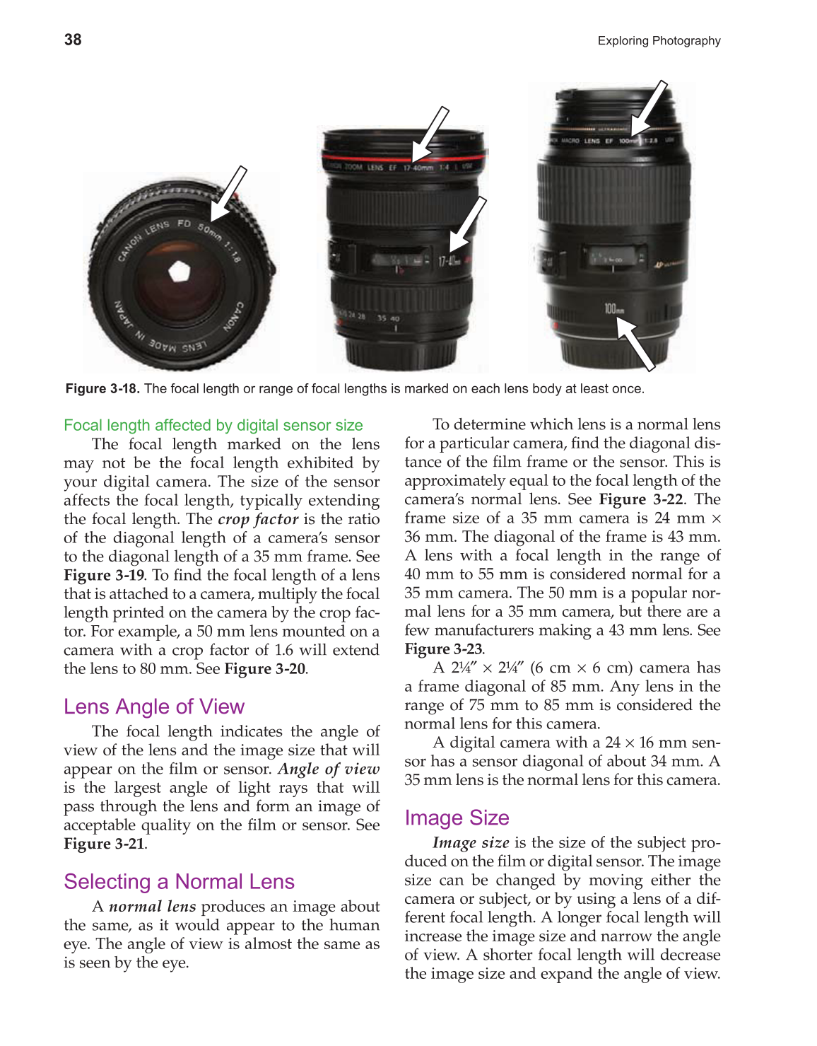 Exploring Photography, 6th Edition page 38