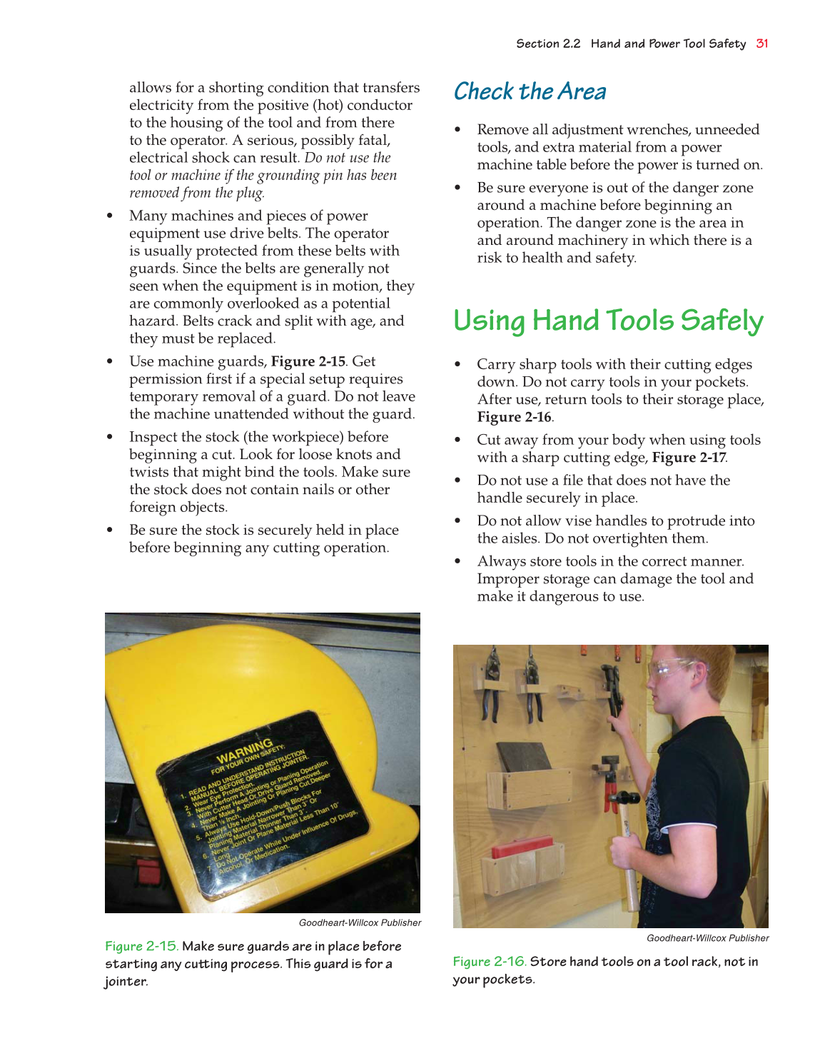 Exploring Woodworking: Fundamentals of Technology, 8th Edition page 37