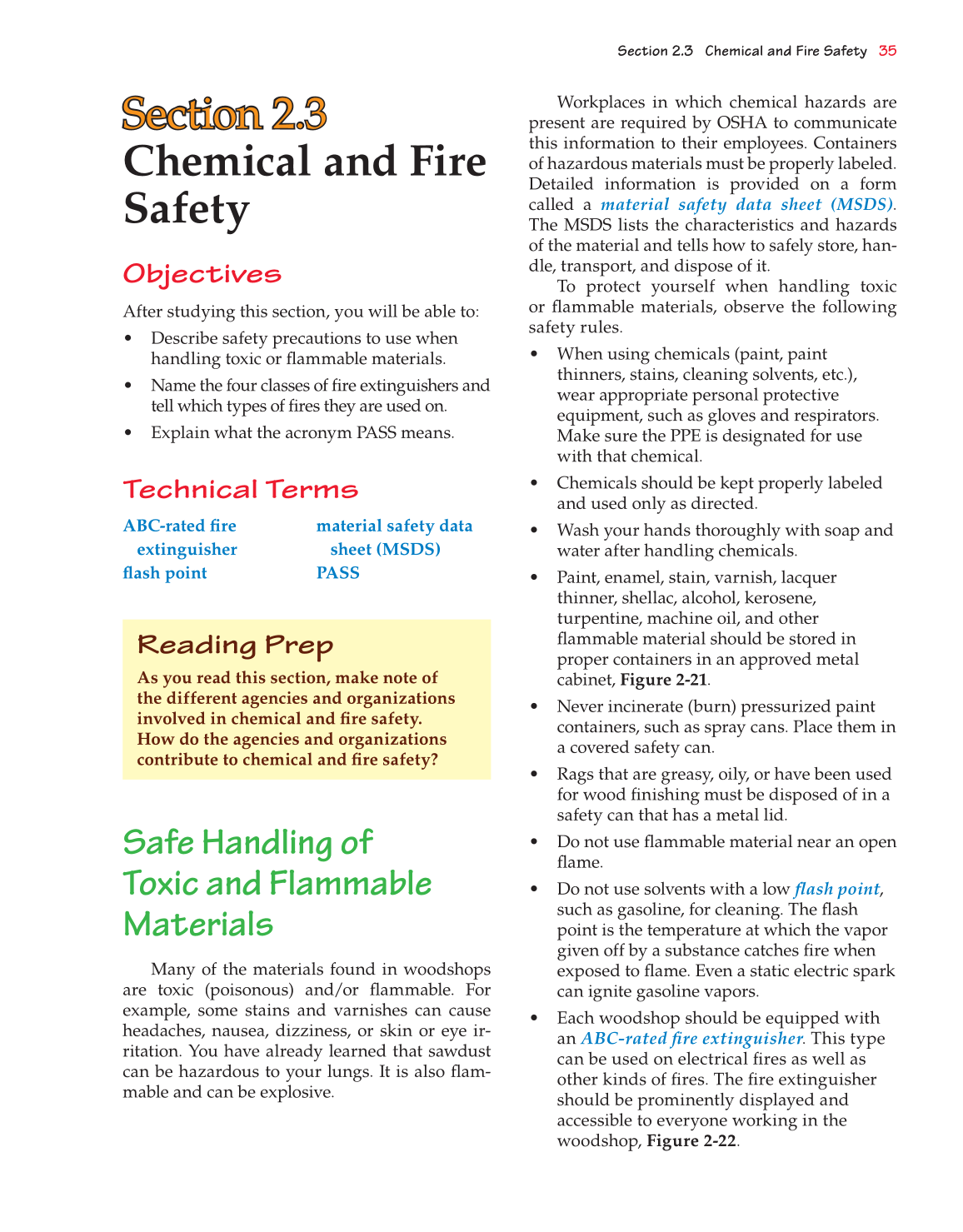Exploring Woodworking: Fundamentals of Technology, 8th Edition page 41