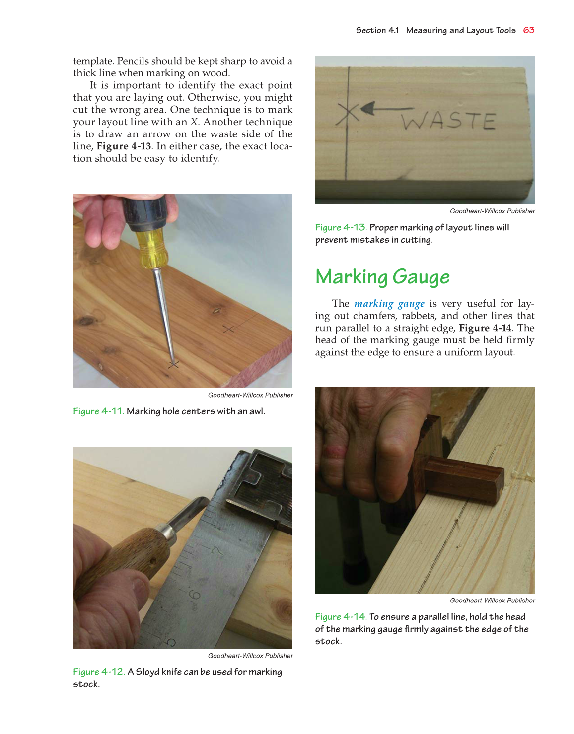 Exploring Woodworking: Fundamentals of Technology, 8th Edition page 69