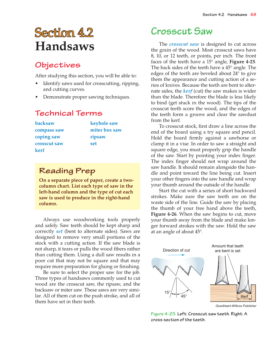 Exploring Woodworking: Fundamentals of Technology, 8th Edition page 75