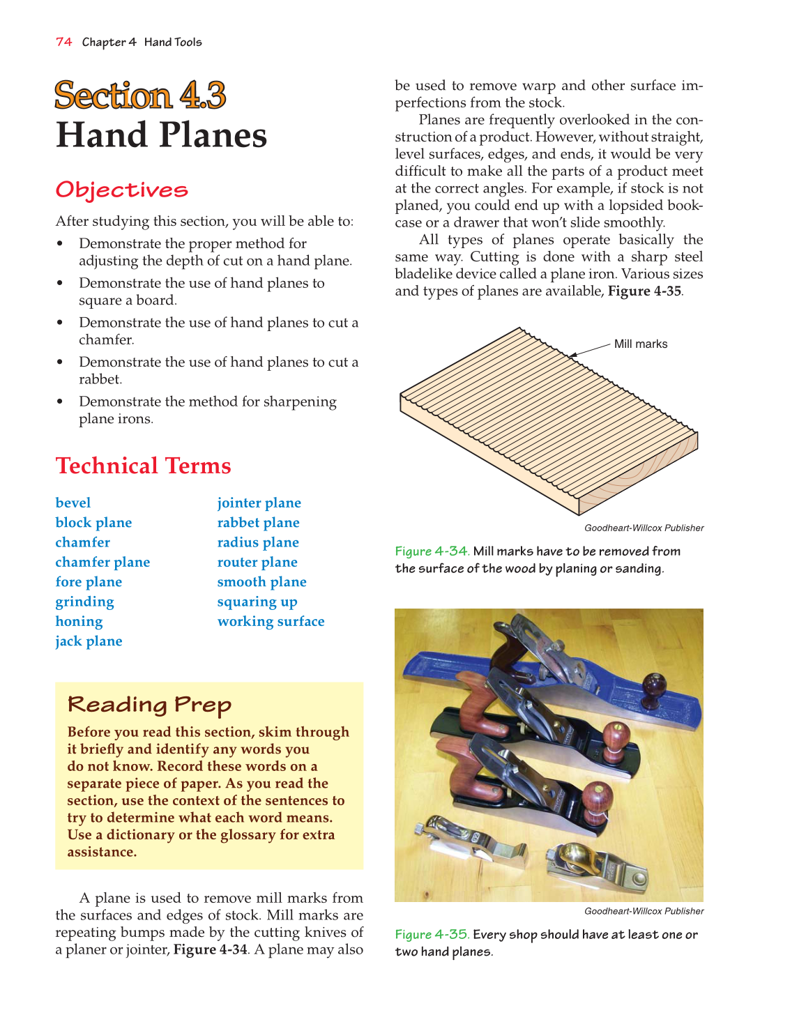 Exploring Woodworking: Fundamentals of Technology, 8th Edition page 80